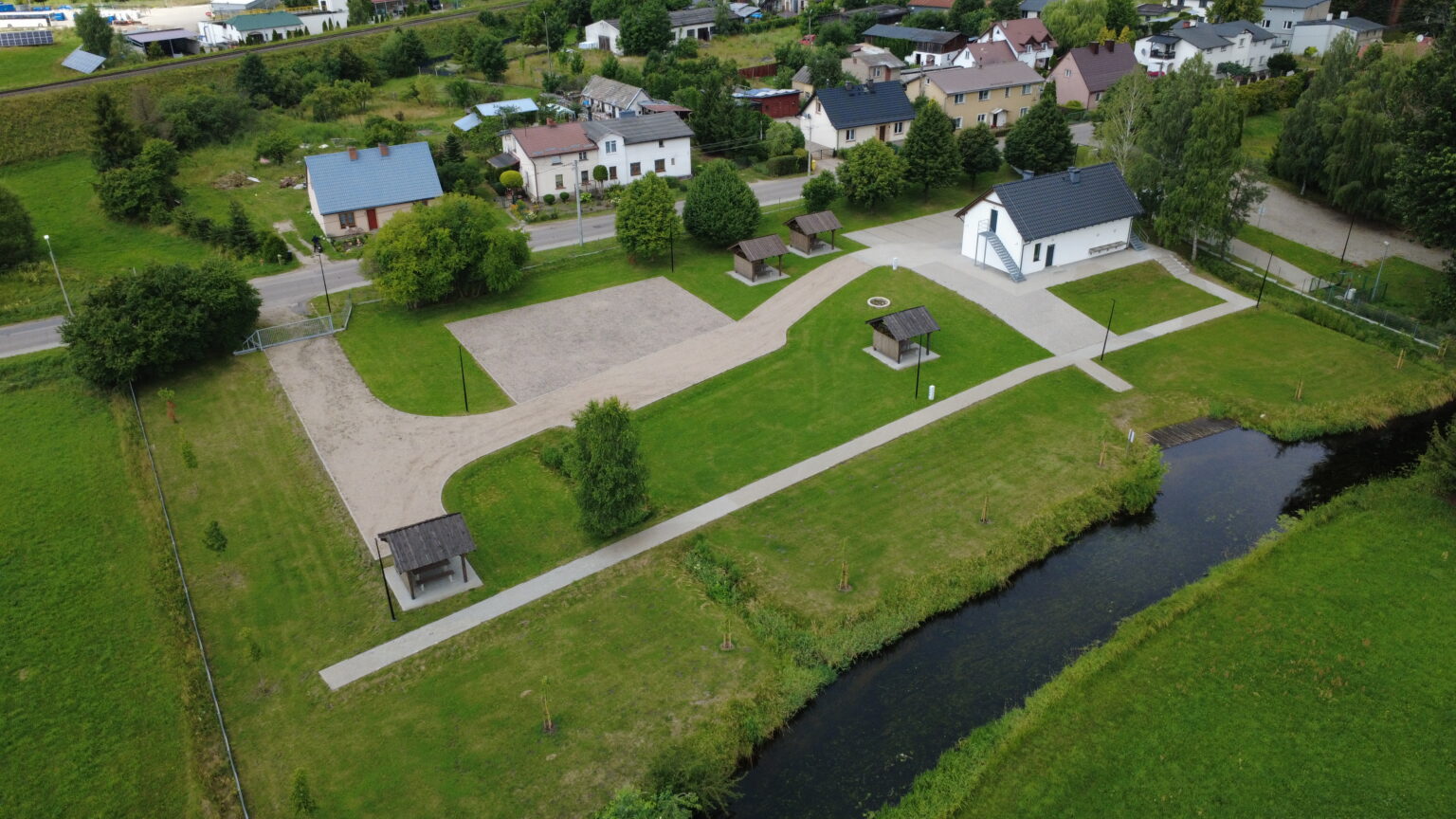 Przystań kajakowa w Lipuszu