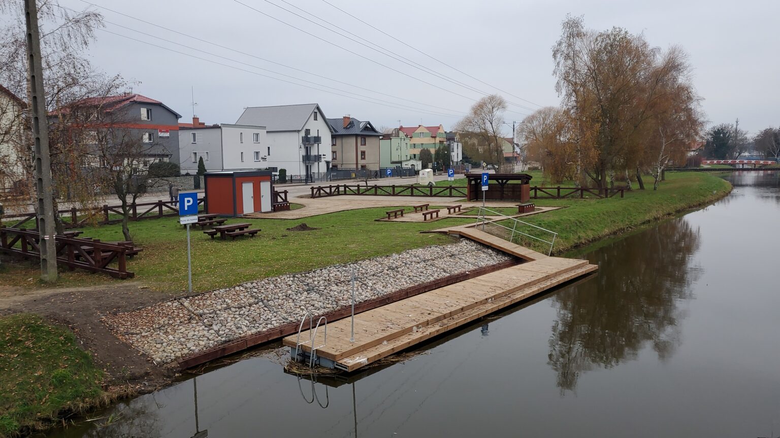 Przystań kajakowa w Łebie II