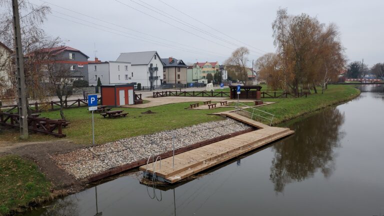 Przystań kajakowa w Łebie II