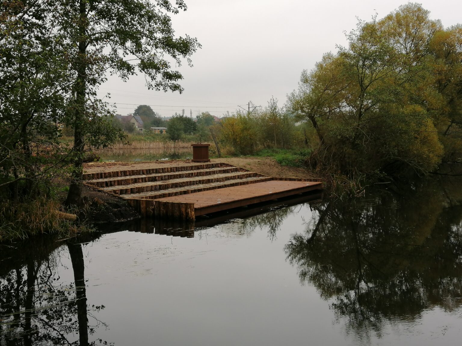 Przenoska kajakowa w Bożympolu Małym