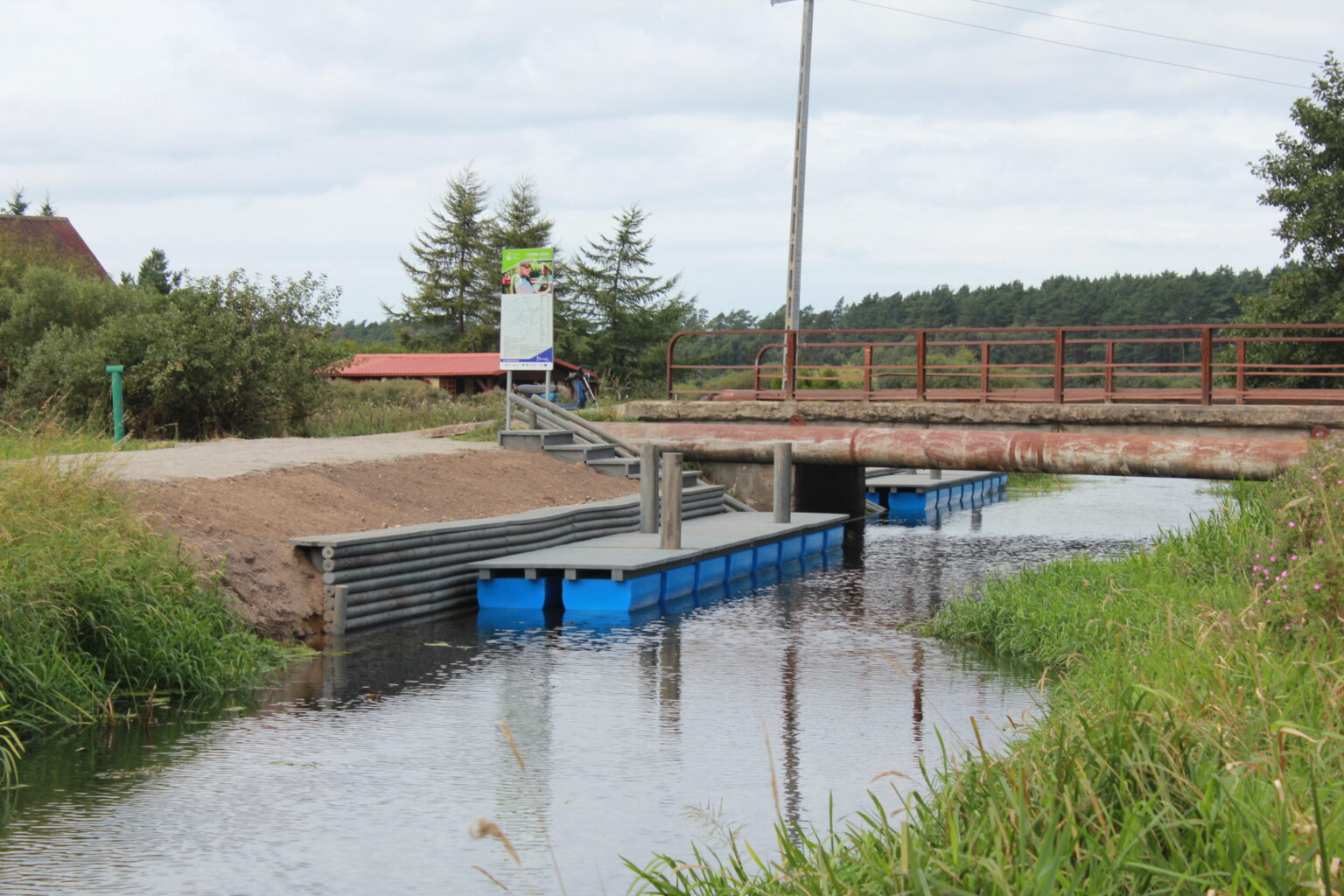 Przystań kajakowa w Jastrzębiej Górze