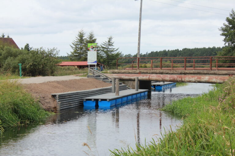 Przystań kajakowa w Jastrzębiej Górze